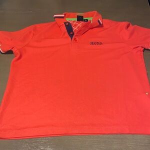 Boss Vivid Red Polo Shirt